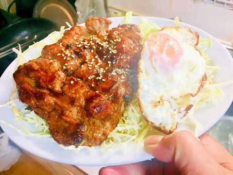 ★今夜の定食-「アジアン屋台風チキンBBQ」